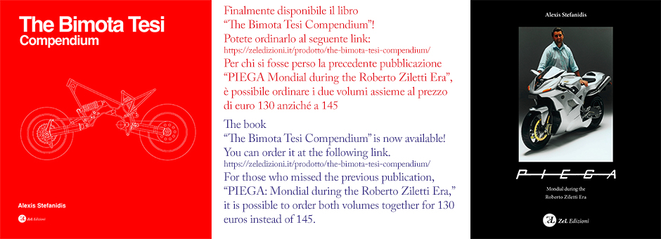 The Bimota Tesi Compendium + PIEGA Mondial during the Roberto Ziletti Era